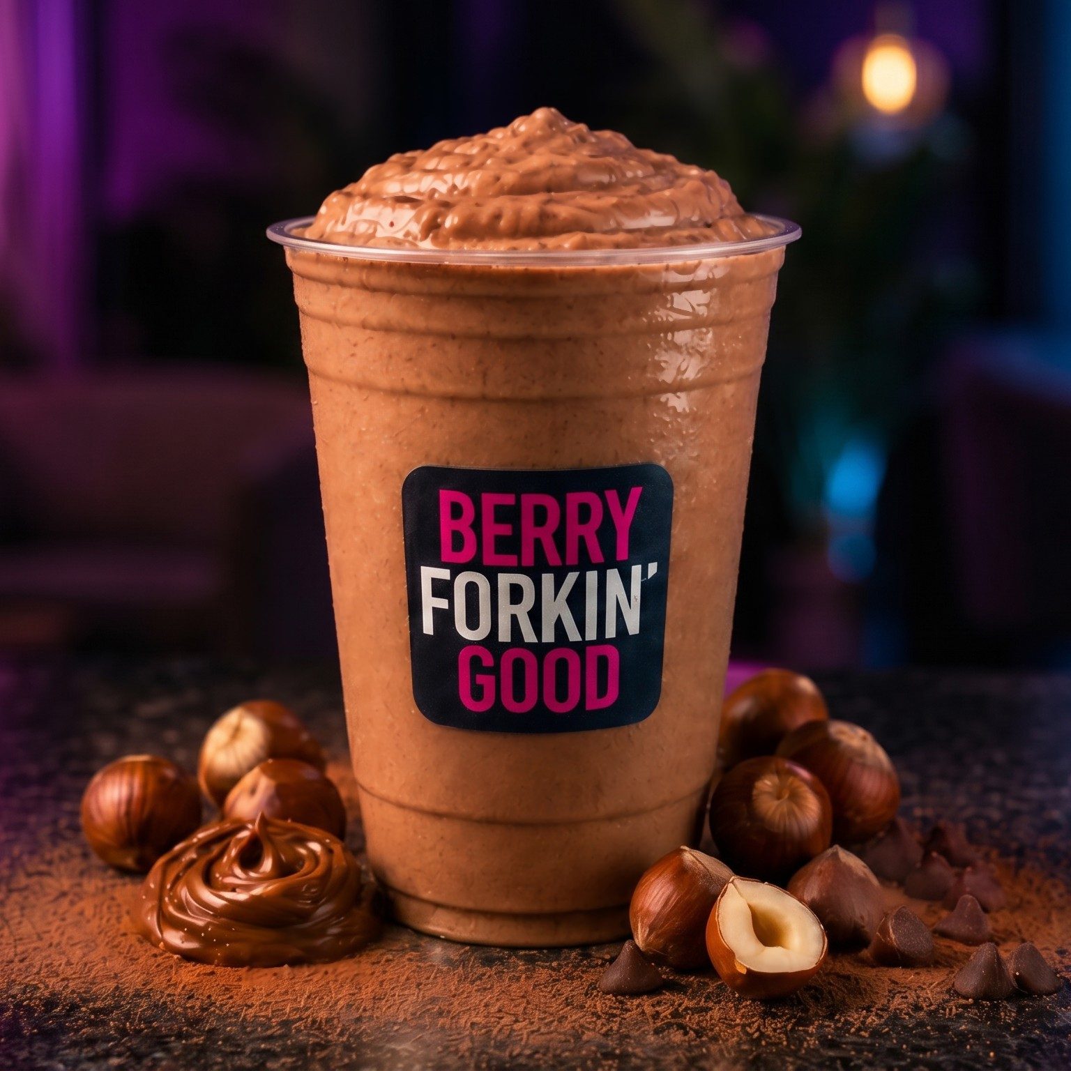 Hazelnut High Smoothie.