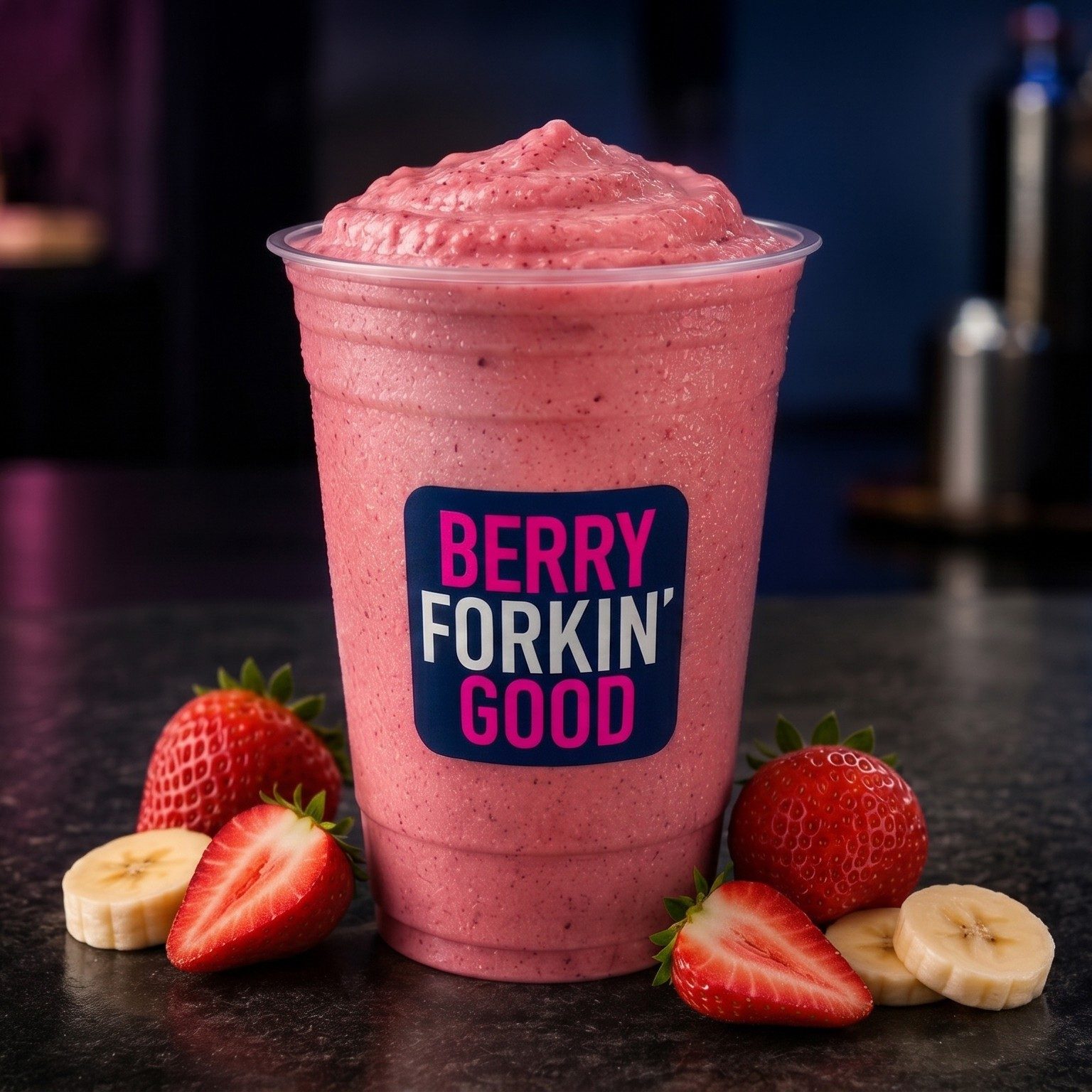 Berry Bananas Smoothie.