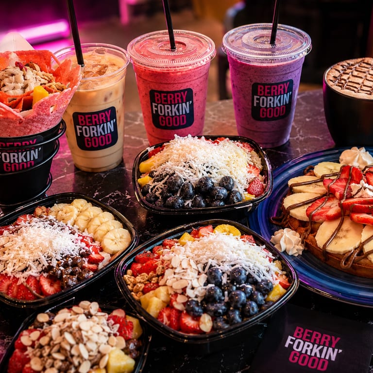 Bowls, Crepes, Waffles, Smoothies & Coffee