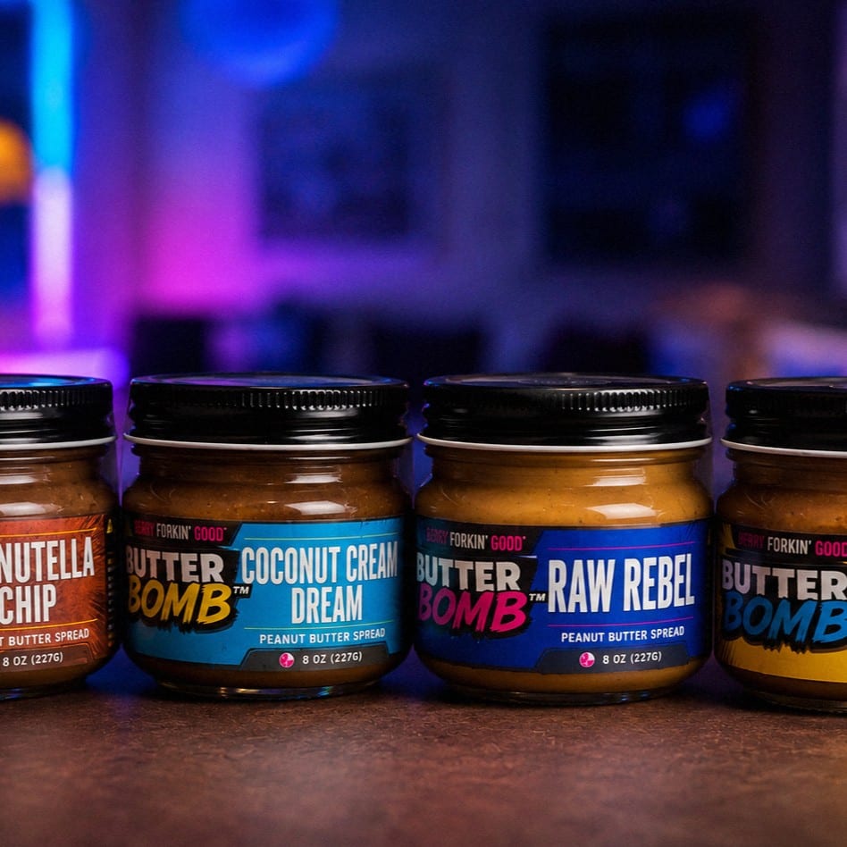 Butter Bomb™ Peanut Butter Spread.