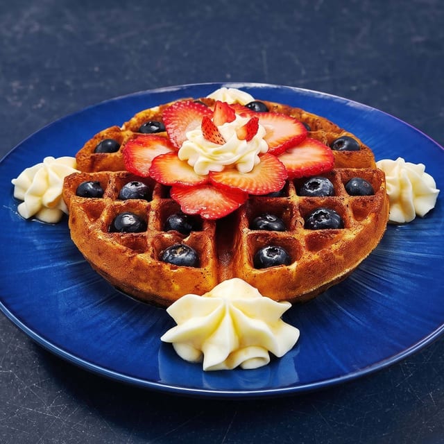 Berry Bliss Waffle.