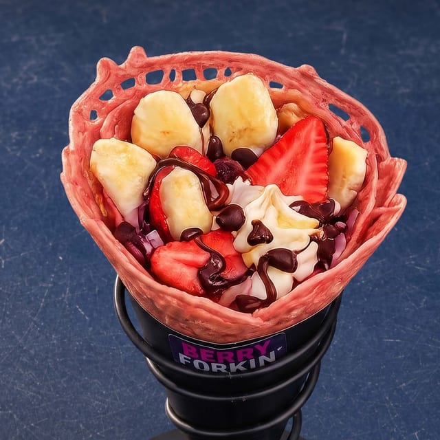 Nuttin’ But Wow — Nutella Strawberry Crepe.