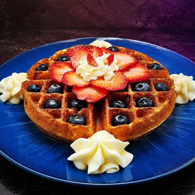Berry Bliss Waffle.