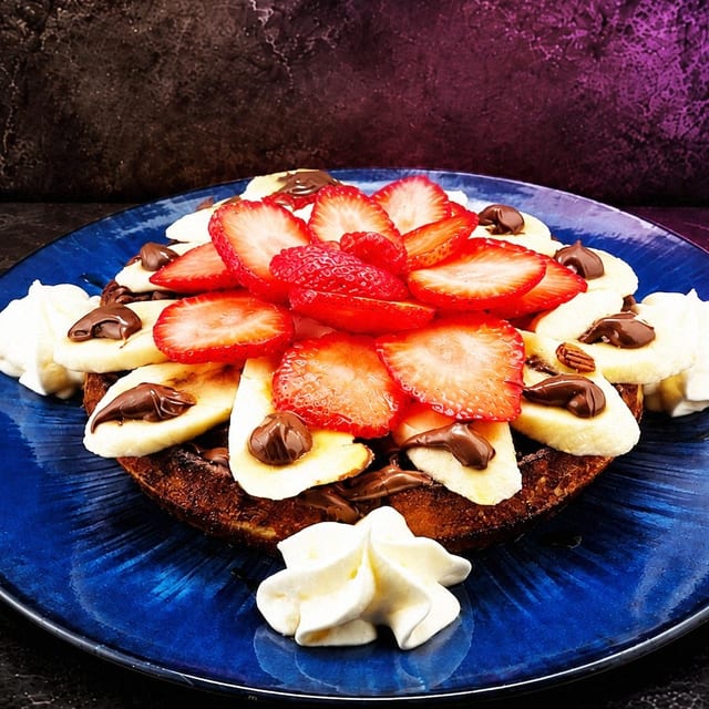 Hazelnut Heaven Waffle.