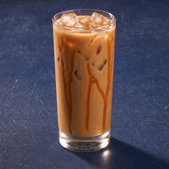 Caramel Latte - Hot or Iced.