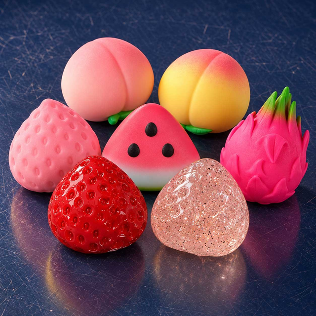 Berry Cute Fruit Squishies.