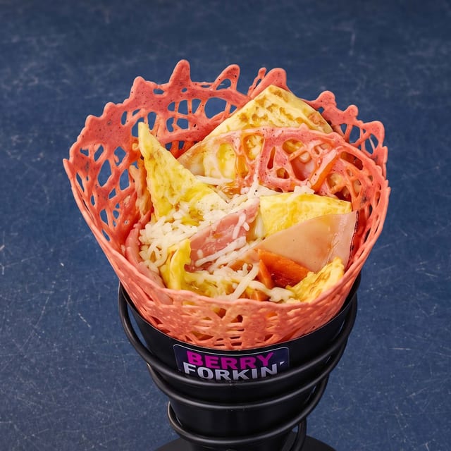 The Breakfast Club — Ham & Egg Breakfast Crepe.