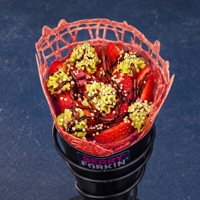 Dubai Chocolate — Pistachio Chocolate Crepe.