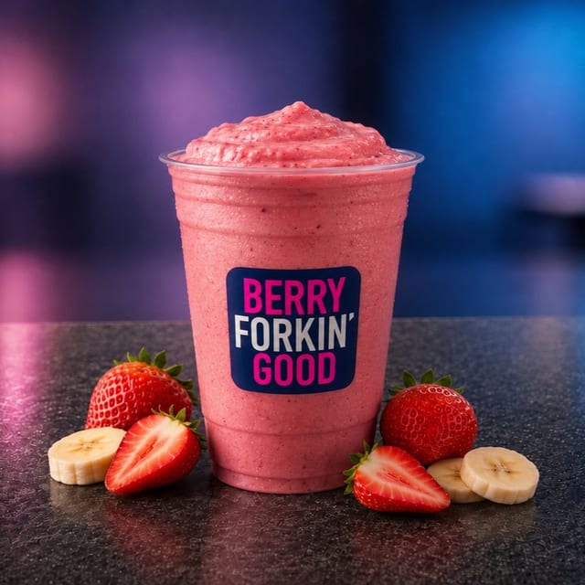 Berry Bananas Smoothie.