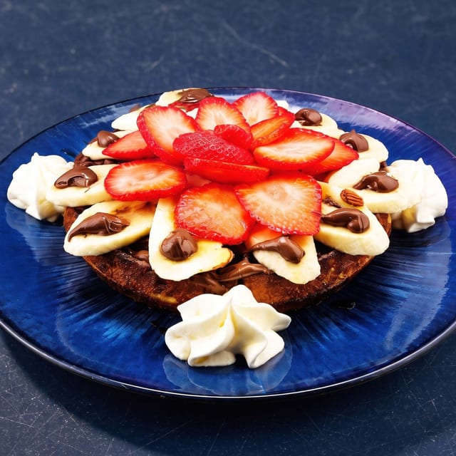 Hazelnut Heaven Waffle.