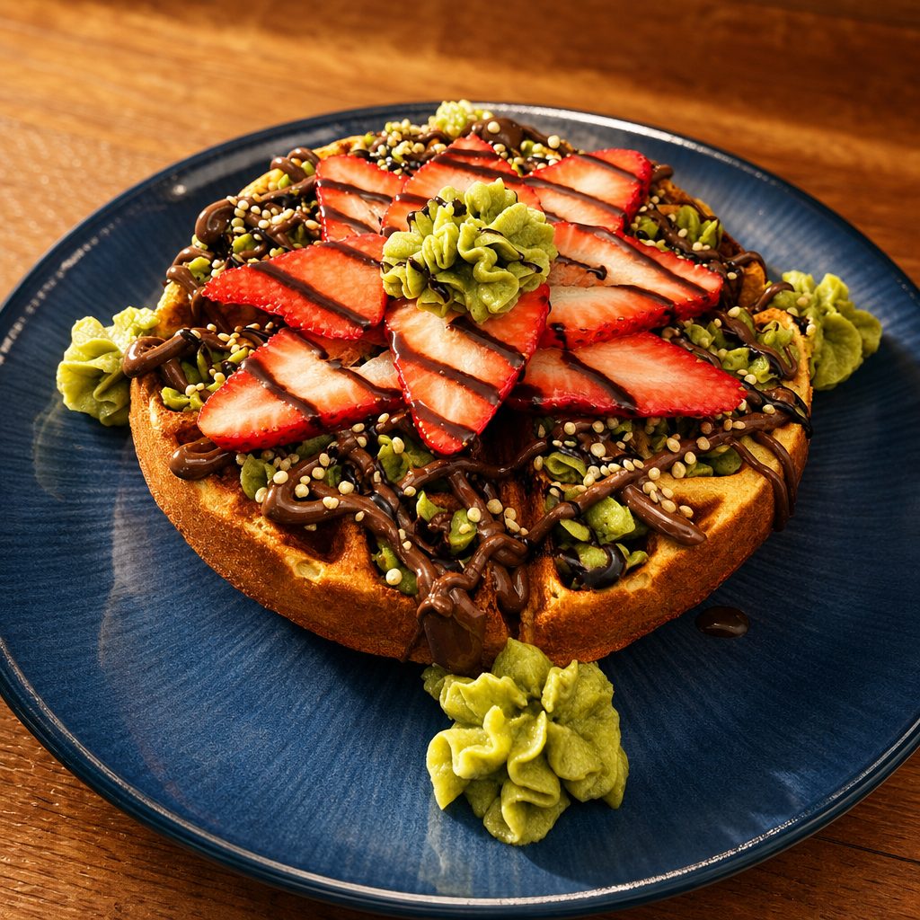 Dubai Chocolate Waffle.