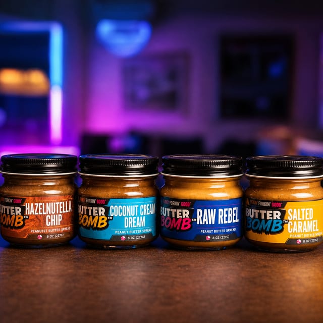 Butter Bomb™ Peanut Butter Spread.