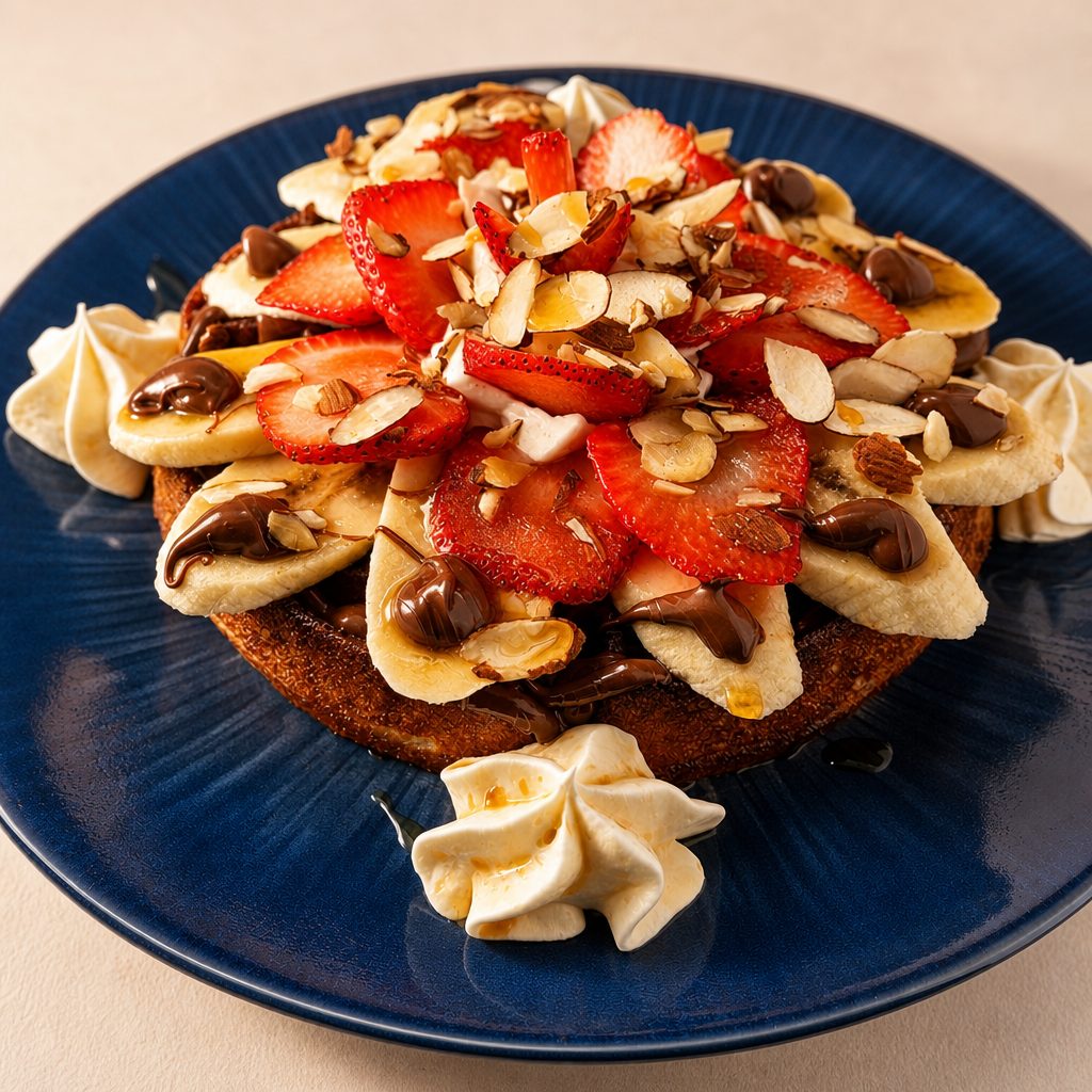 Hazelnut Heaven Waffle.